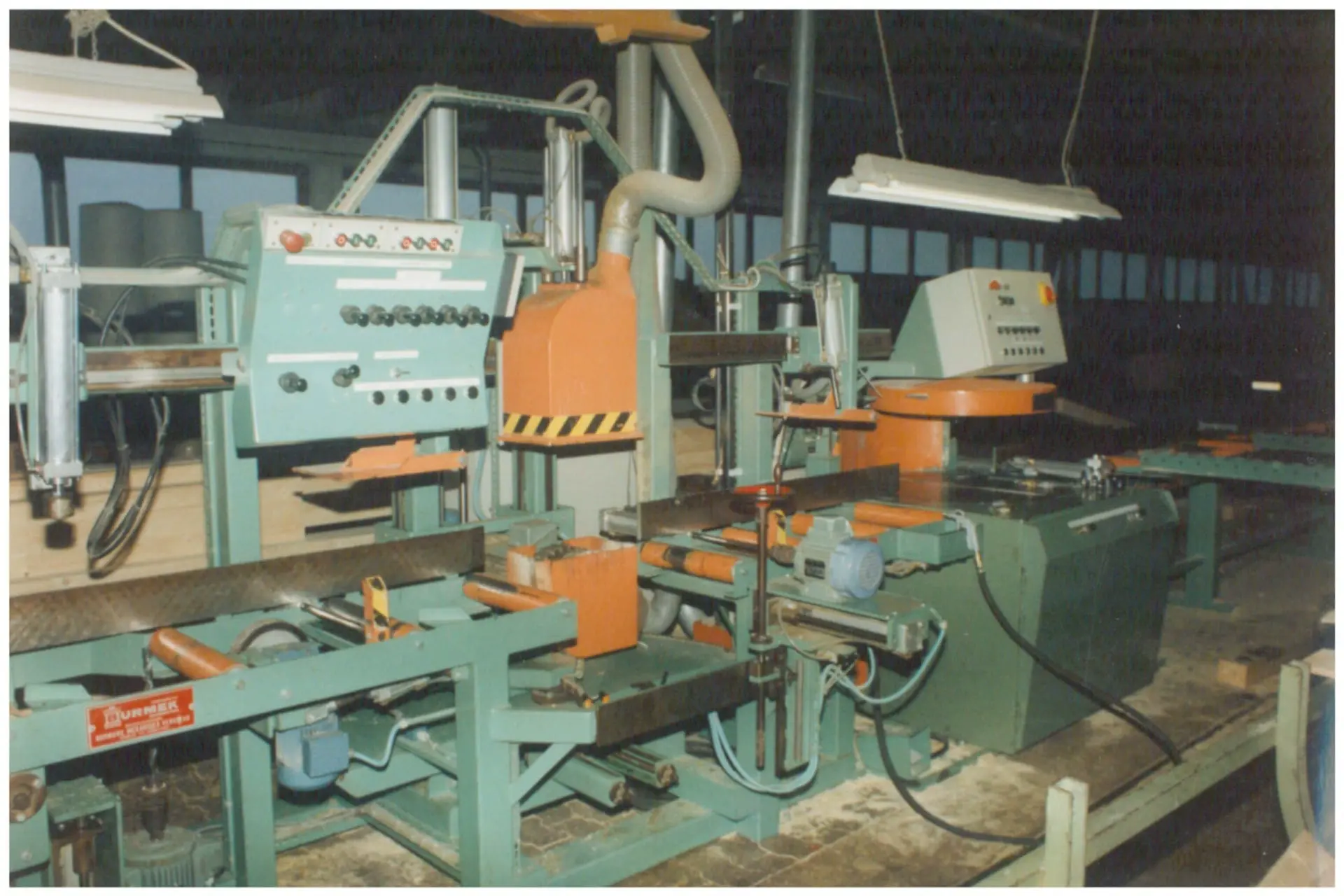 First "Abbund" Machine